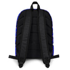 Daemon Luxury ELECTRICA all-over-print backpack featuring a vibrant white design, showcasing the stylish and functional accessory.