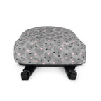 Heartfelt STF Zaino backpack by Daemon Luxury with all-over print design and white bottom detail.