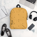 Daemon Luxury Stargaze Minno backpack with all-over white star and firefly print, stylish and lightweight for everyday use.