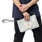 Darkroad Metronome Borsetta crossbody bag by Daemon Luxury with all-over black print and adjustable strap, stylish and compact.