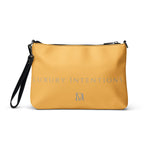 Daemon Luxury Stargaze Minno Lucciole Falo all-over-print black crossbody bag with star pattern and adjustable strap.