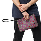 Daemon Luxury Carnival Bay Picasso Mirrors Borsetta crossbody bag with all-over black print and adjustable strap.