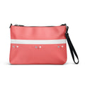 Daemon Luxury SACHI BANS white label crossbody bag with all-over black print, showcasing front view of stylish designer accessory.