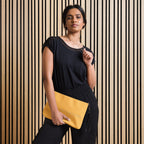 Daemon Luxury Stargaze Minno crossbody bag with all-over black print and celestial star and firefly design.