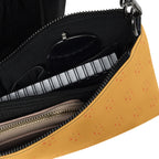 Black Makara Coroner Lucciole Falo crossbody bag by Daemon Luxury with all-over print and detailed design.