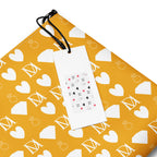 Daemon Luxury Frosted Diamonds Tarmin Honeybees crossbody bag with all-over white print and detailed design.
