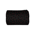 Daemon Luxury Speckled Diamonds NEMESIS Borsone Micro gym bag with all-over white speckled diamond print.