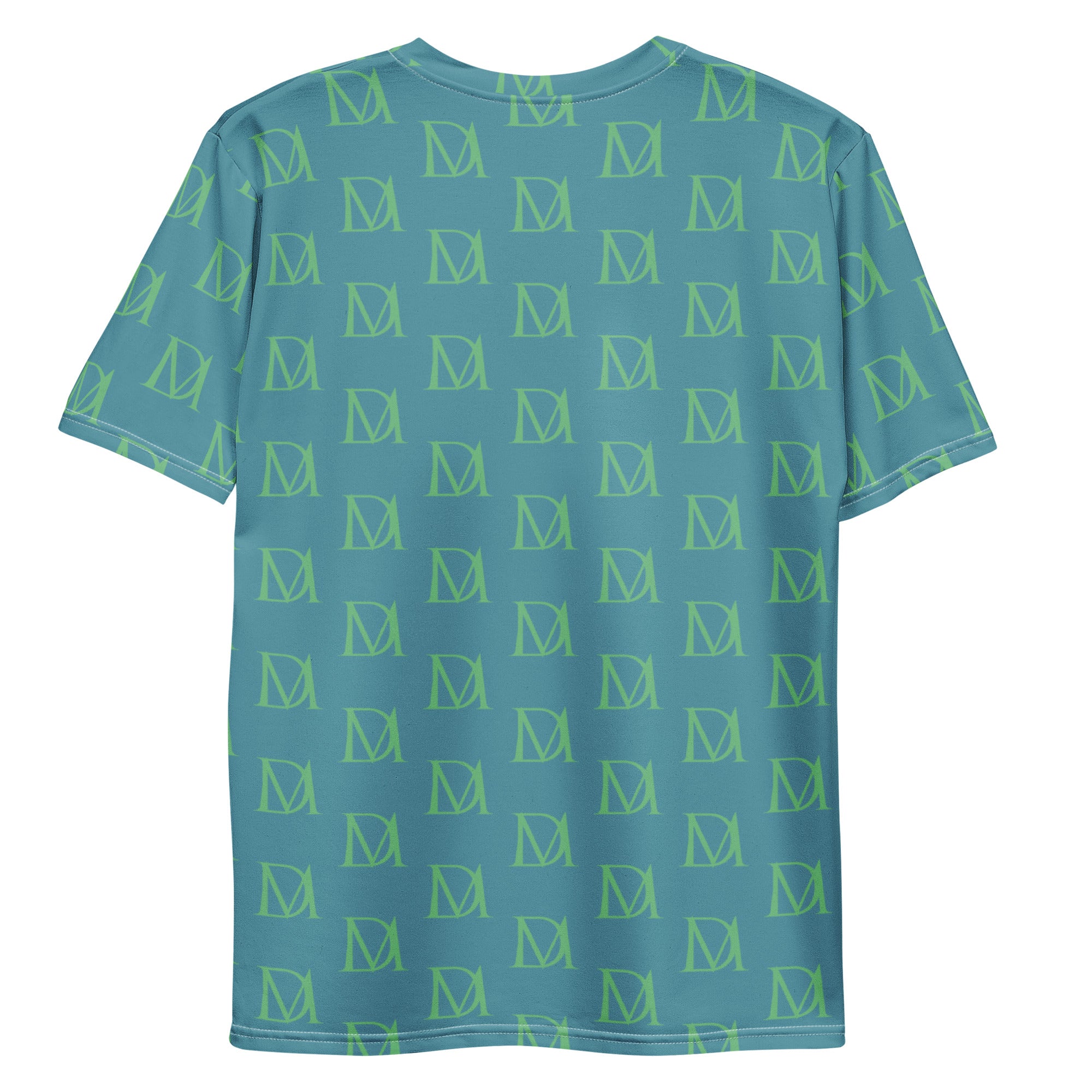 Daemon Luxury Pacifico Duringo Relay men's white crew neck T-shirt with all-over print on the back.