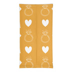 Daemon Frosted Diamonds Tarmin Honeybees neck gaiter with all-over white print, versatile and breathable accessory for outdoor wear