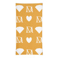 Daemon Frosted Diamonds Tarmin Honeybees neck gaiter with all-over white diamond print, versatile and stylish face covering.