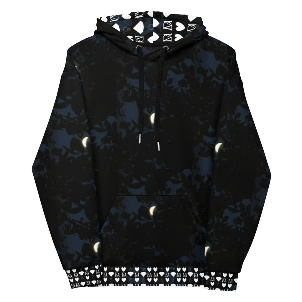 White Daemon Luxury Nightcrawler Coordinate hoodie with all-over print, unisex design and attached hoodie for a casual look.
