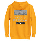 Daemon Gold Tender Bandit cotton hoodie with a minimalist design, featuring a hood and a premium unisex fit.