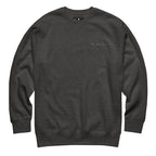 Daemon Serpentine Columbiana .1 unisex charcoal heather sweatshirt with front design, premium felpa fabric, comfortable and stylish.